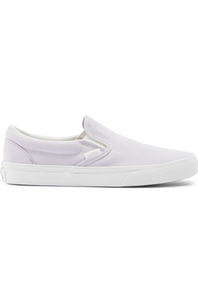 Vans Classic Slip-On Sneaker, Alternate, color, Pastel Lilac Mist