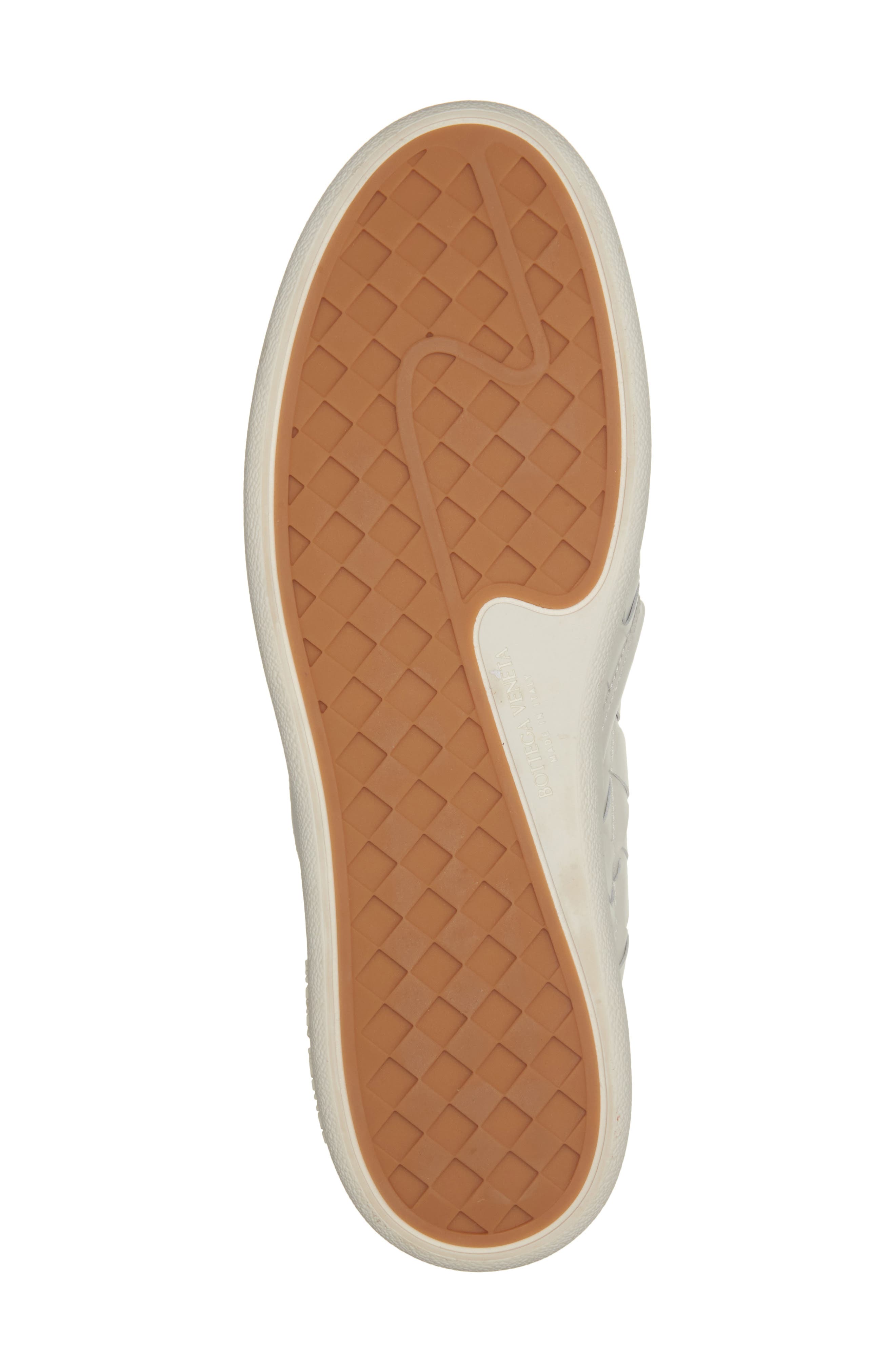 Bottega Veneta Sawyer Intrecciato Slip-On Sneaker, Alternate, color, 9013 White