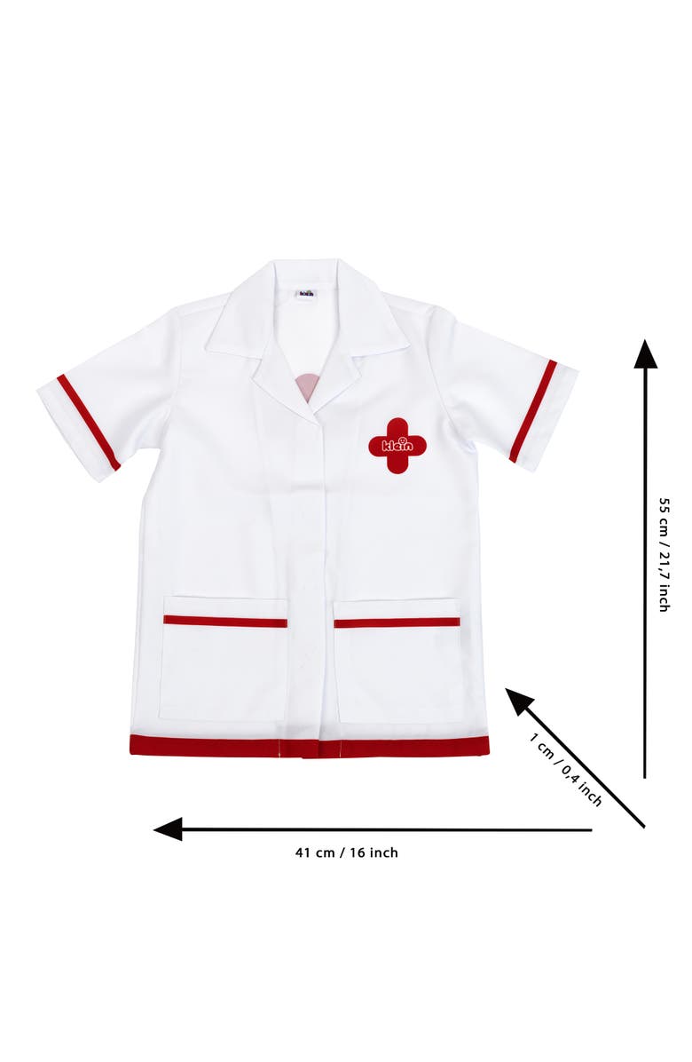 Klein Pro Doctor Costume 6 Piece Set, Alternate, color, White