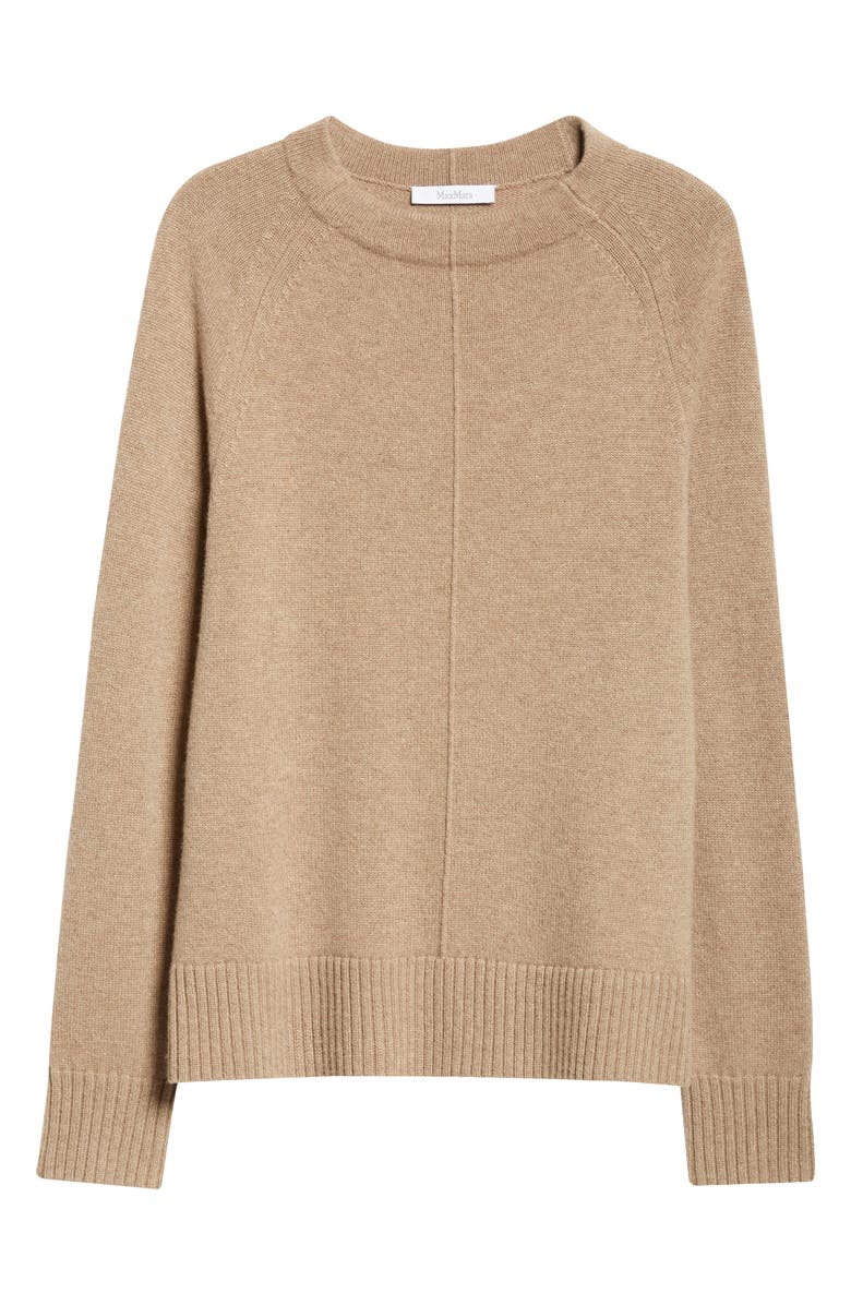 Max Mara Tolmin Wool & Cashmere Crewneck Sweater, Alternate, color,