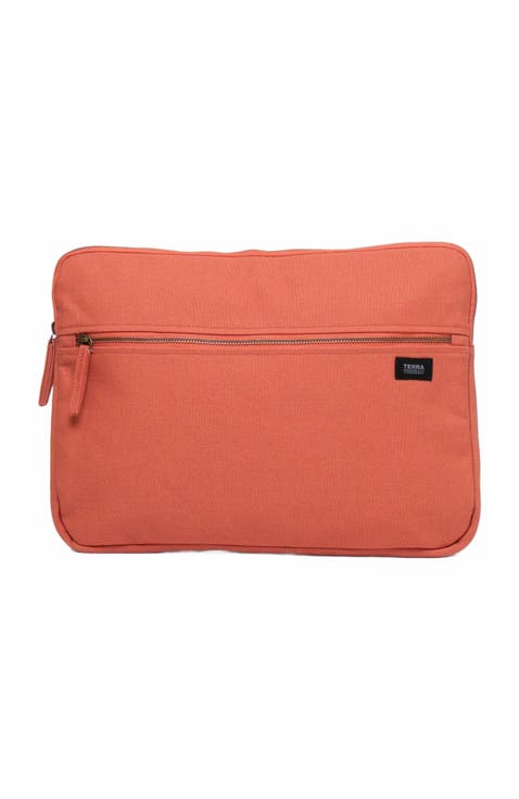 15.6-Inch Organic Cotton Laptop Sleeve