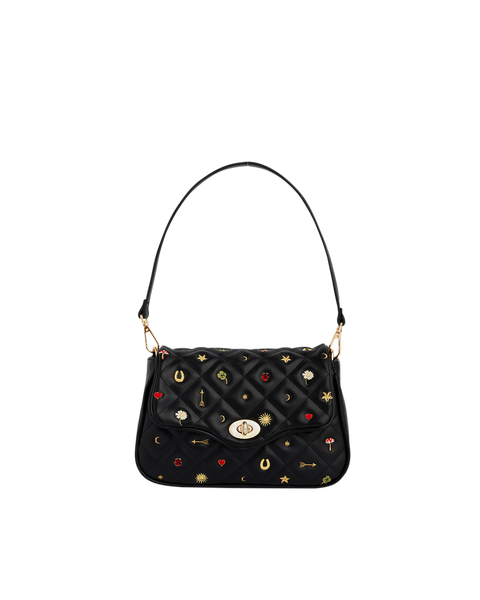 Mary Quilted Crossbody Clutch