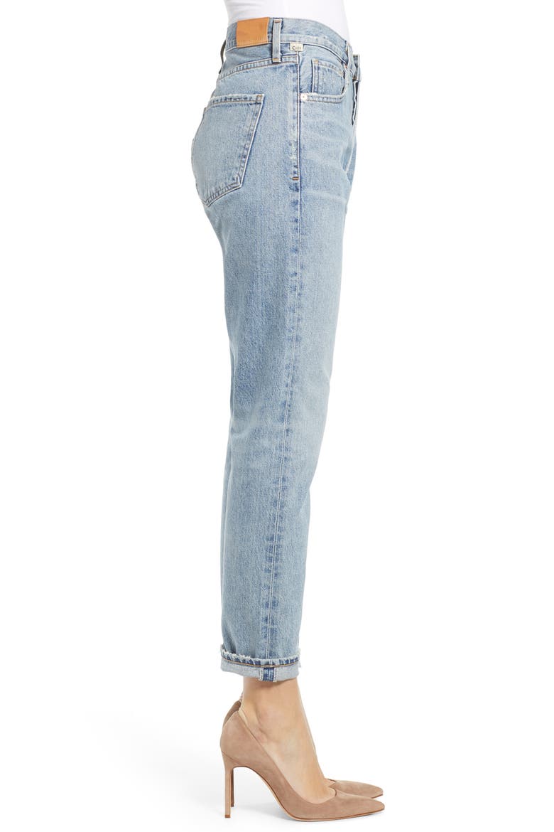 Liya High Waist Slim Boyfriend Jeans, Alternate, color, ARCHIVE