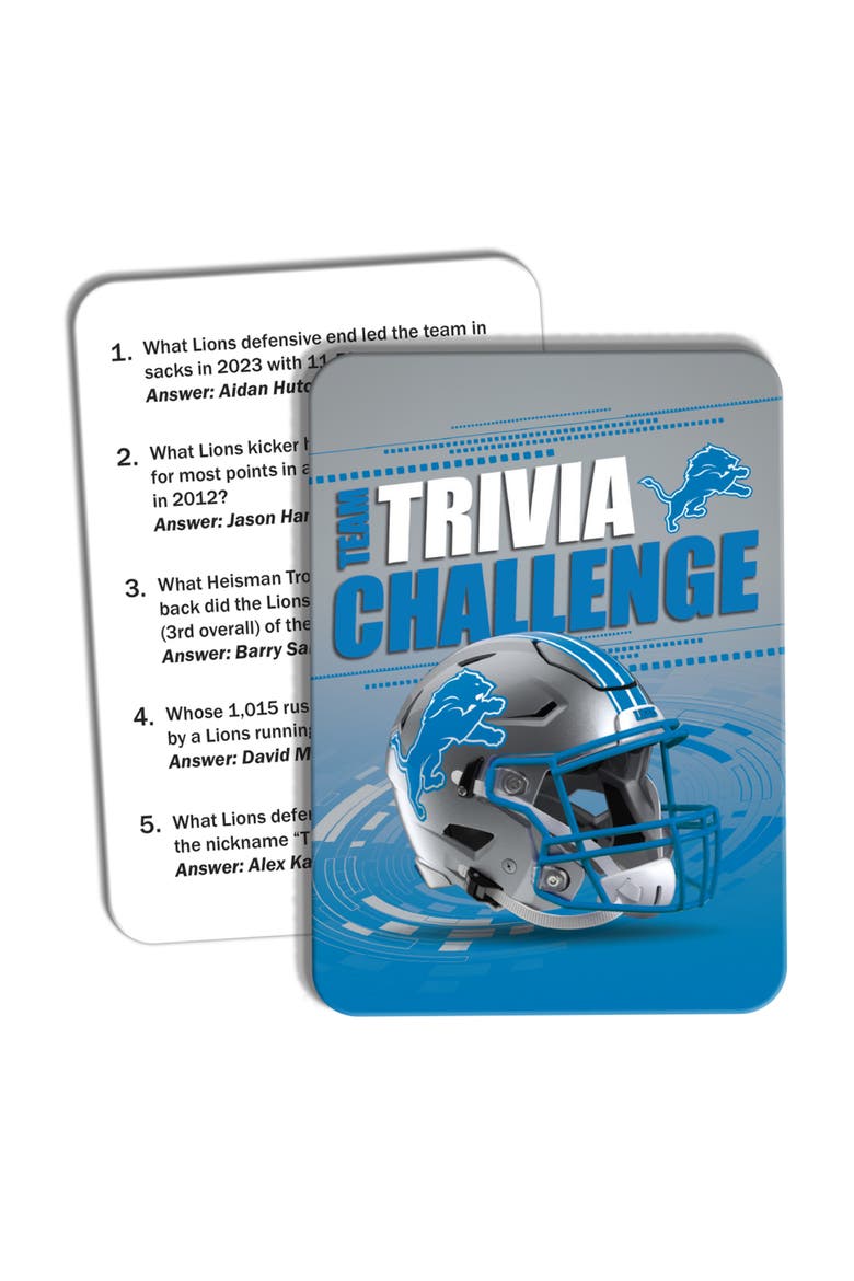 Detroit Lions Trivia Challenge, Alternate, color, Multicolor