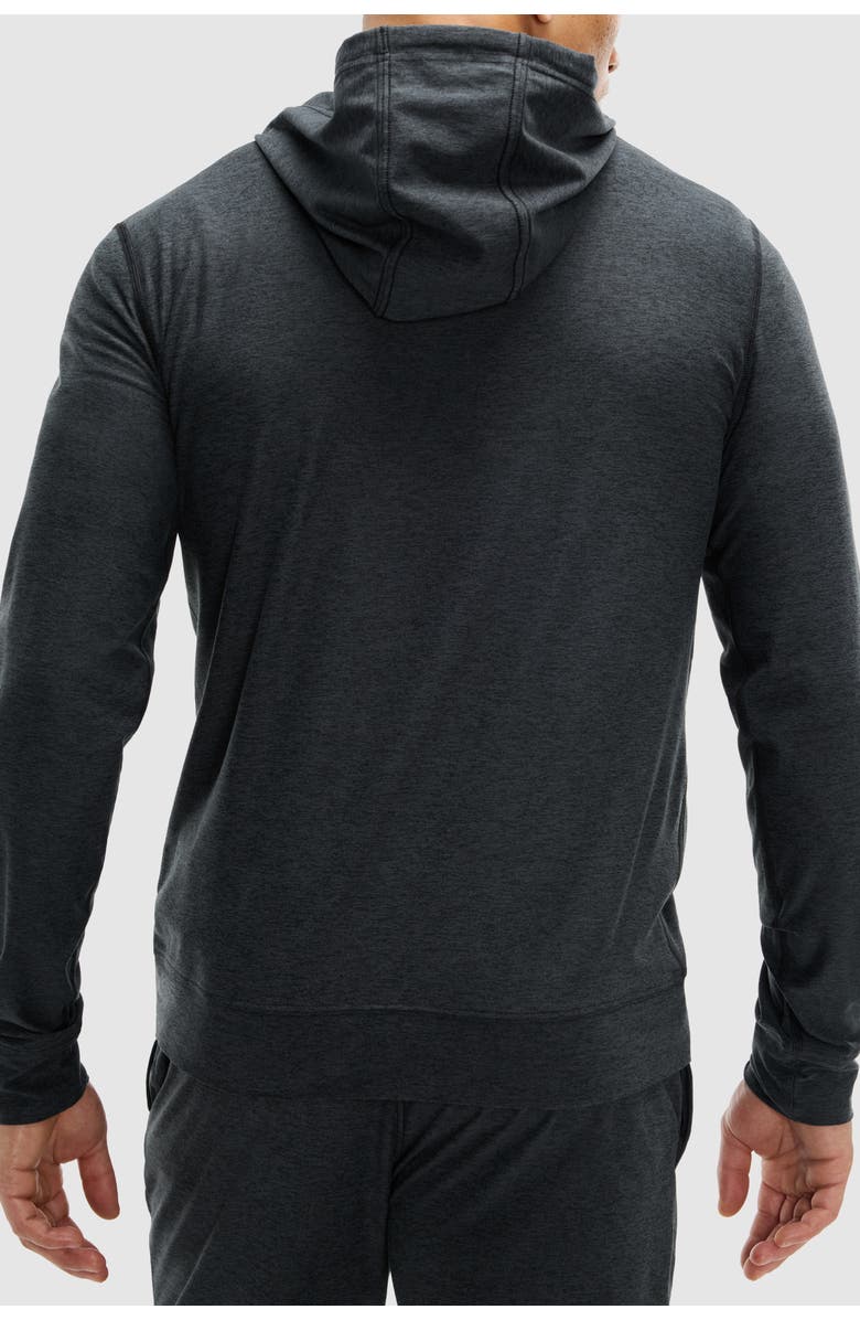 Peloton Dreamblend Full Zip, Alternate, color, Dark Heather Grey