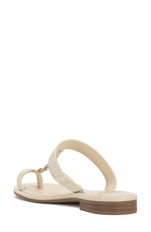 Vince Camuto Lexiea Toe Loop Sandal In Grecian Gold Metallic