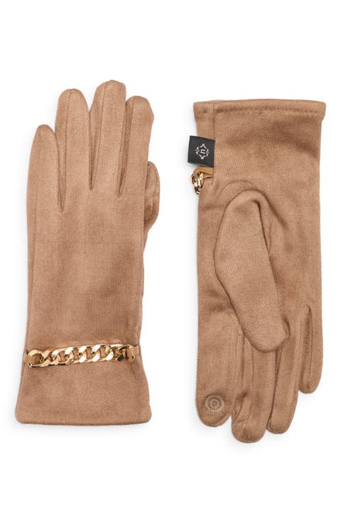Chain Detail Gloves