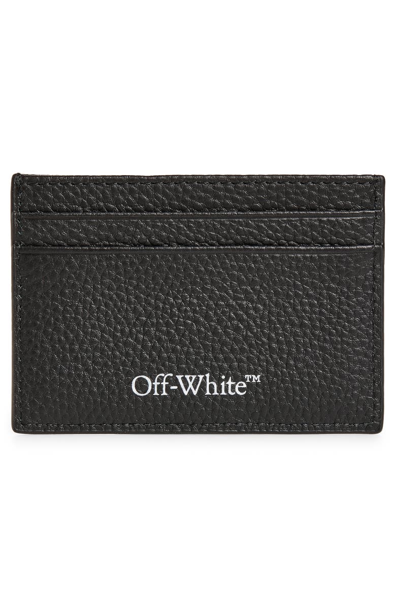 Off-White Classic Card Case, Alternate, color, Black