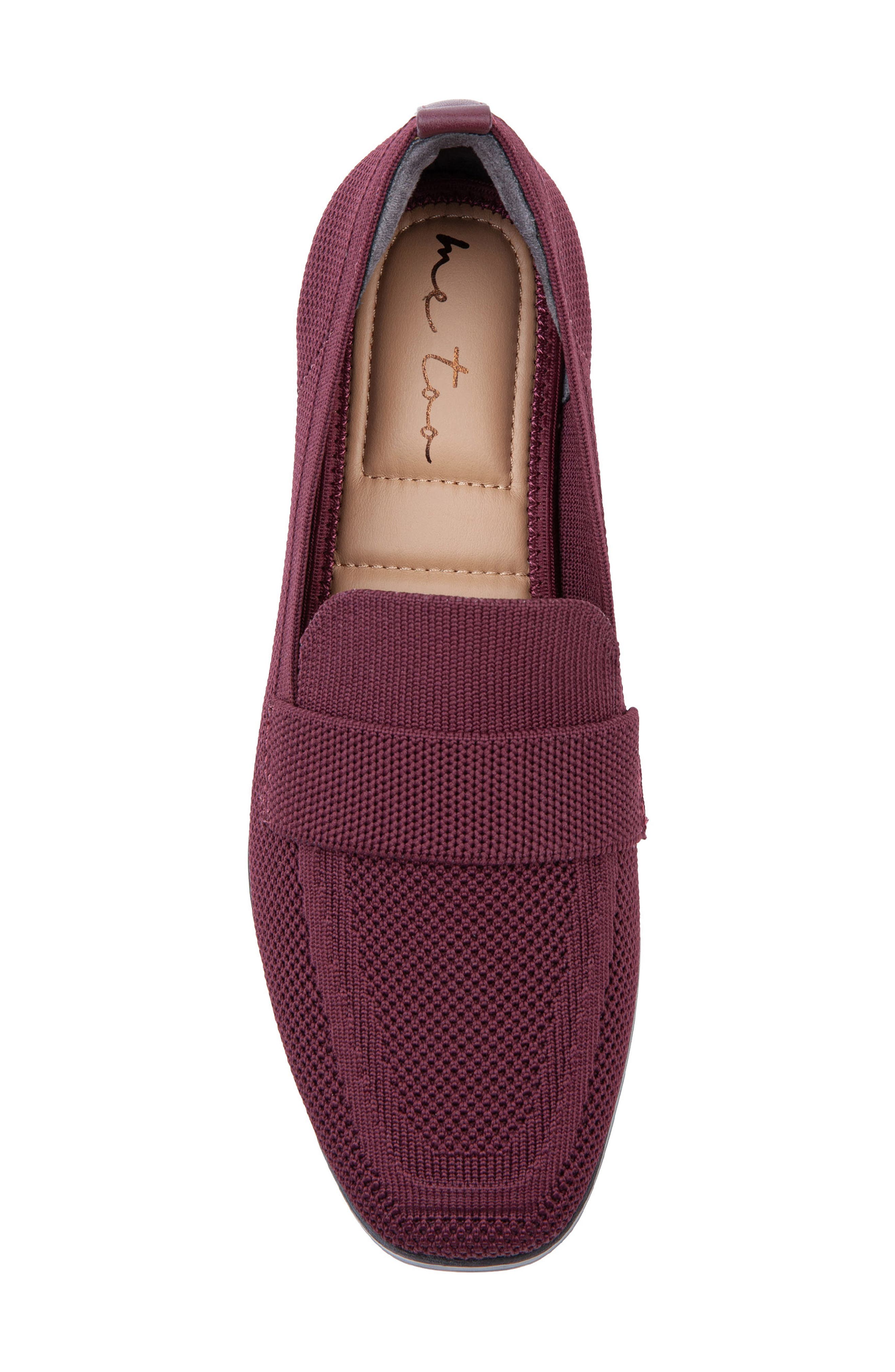 Brylee Mesh Loafer, Alternate, color, CORDOVAN