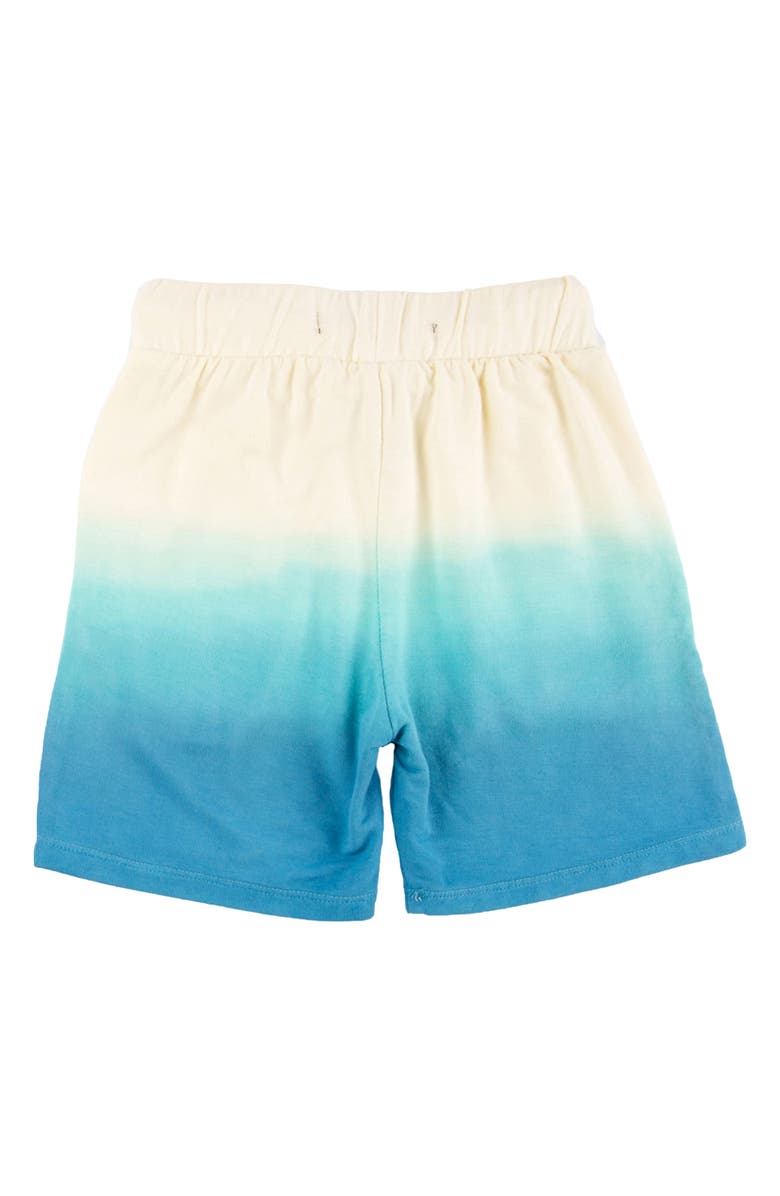 Miki Miette Kids' Rusty Ombré French Terry Shorts, Alternate, color, 