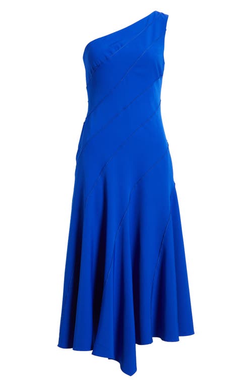 Vince Camuto Laguna One-shoulder Dress In Cobalt