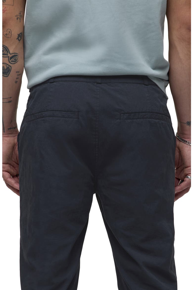 Walker Cotton & Nylon Pants, Alternate, color, BLACK