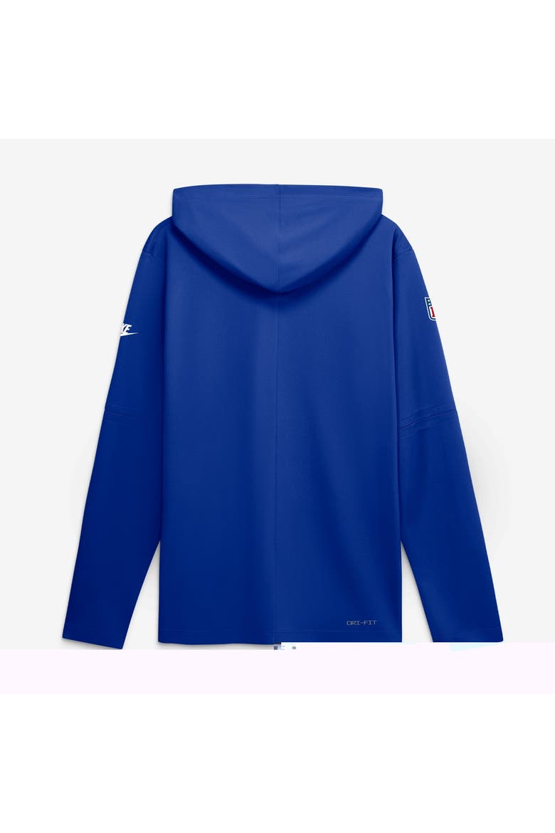 Men's Nike Royal Seattle Seahawks Sideline Alternate Lightweight Long Sleeve Hooded Dri-FIT T-Shirt, Alternate, color, Royal