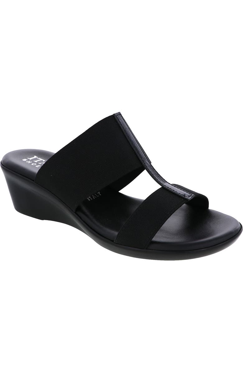 ITALIAN SHOEMAKERS Sadey Wedge Sandal, Main, color,