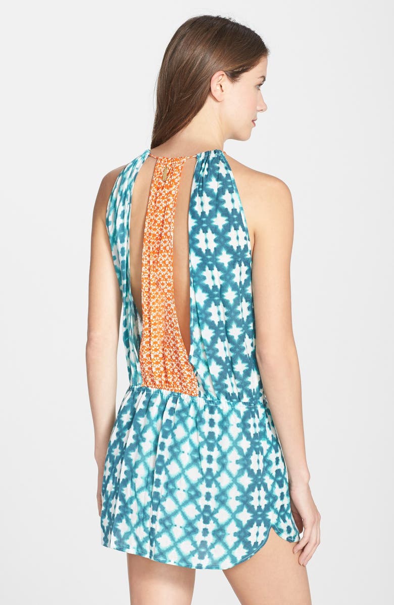 Sofia by ViX Swimwear 'Marseilles' Drop Waist Cover-Up Dress, Alternate, color, 