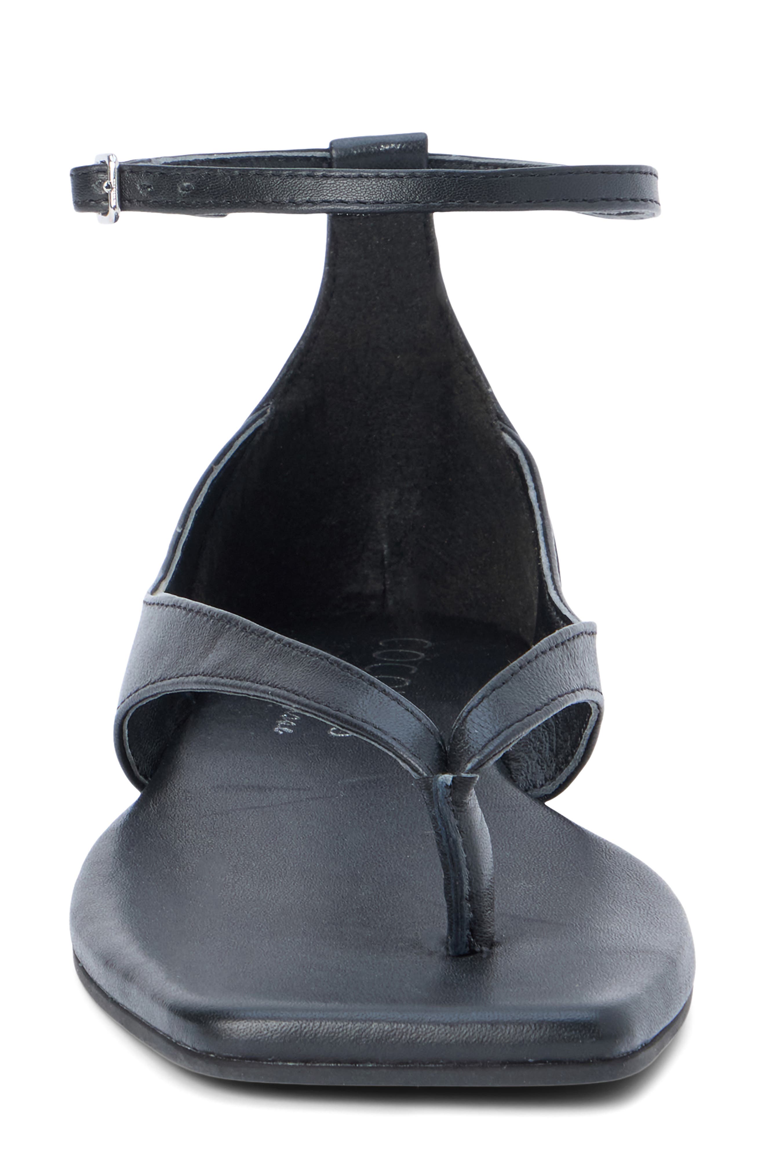 Coconuts by Matisse Kerry Ankle Strap Sandal, Alternate, color, Black Leather
