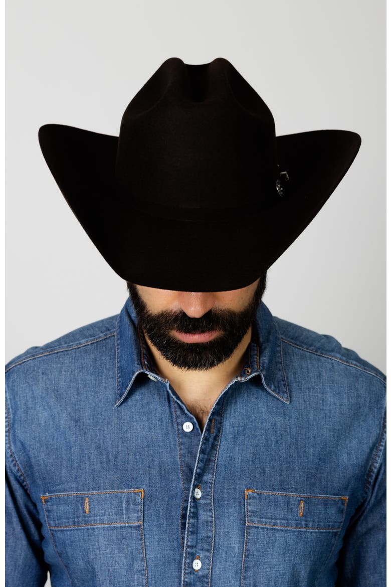 The Rancher 4X Premier Cowboy Hat, Alternate, color, Black