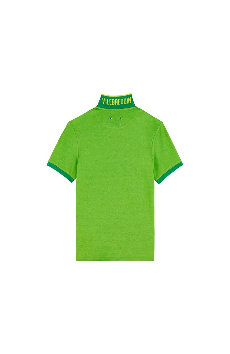 Vilebrequin Men's Changing Color Cotton Pique Polo, Alternate, color, Jungle