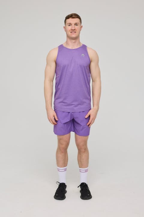 Elite Activewear Tank Purple - Men's