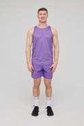 OOSC Elite Activewear Tank Purple - Men's