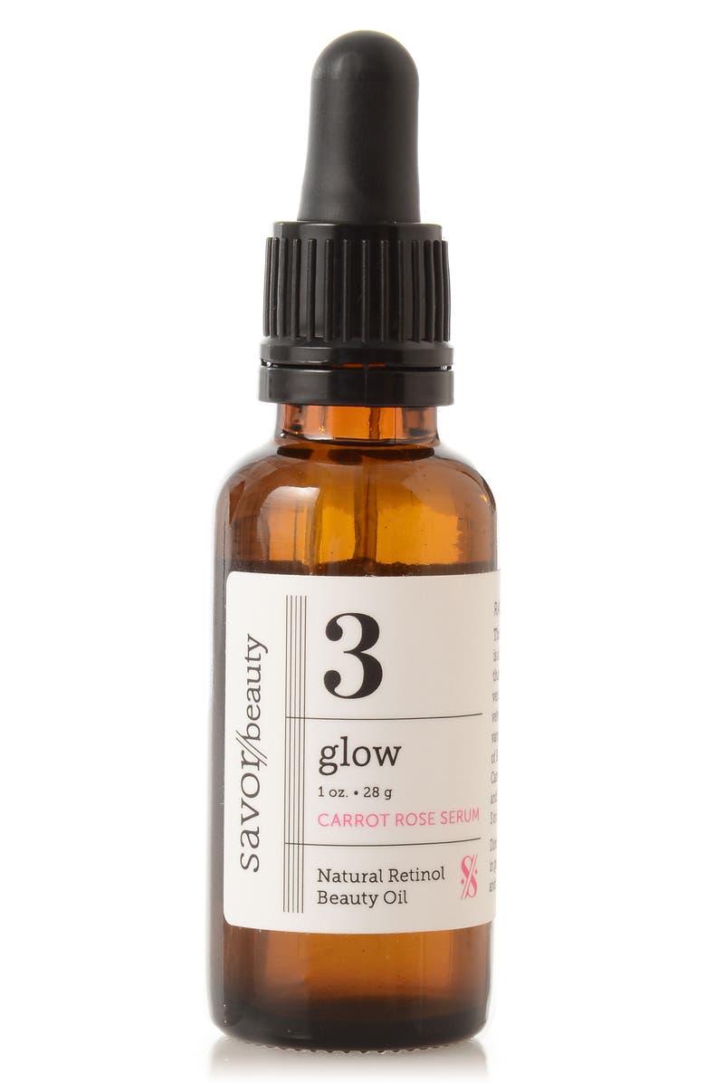 Savor Beauty Glow Carrot Rose Serum, Main, color, 