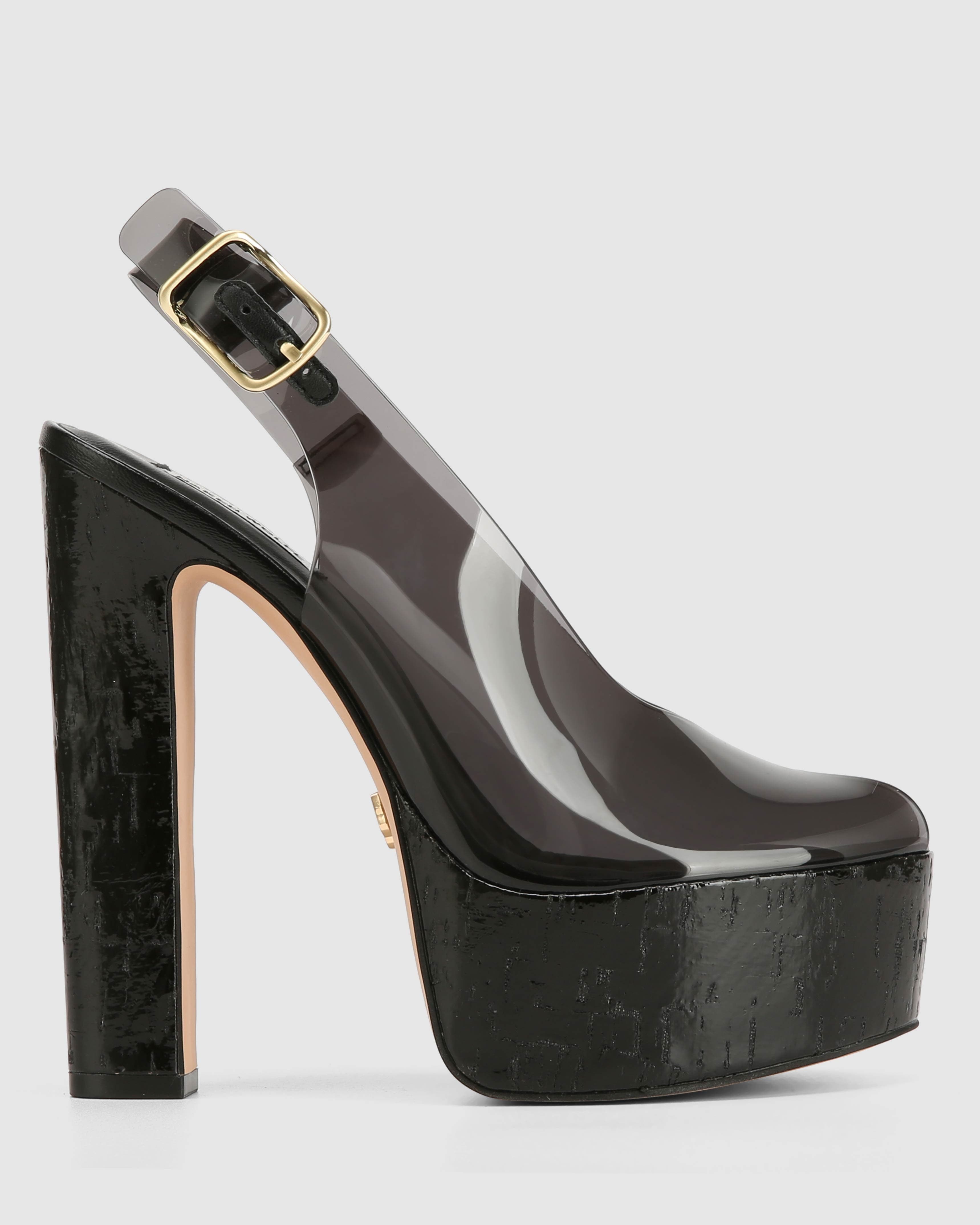 Naked Wolfe Rare Heels, Alternate, color, Smoke