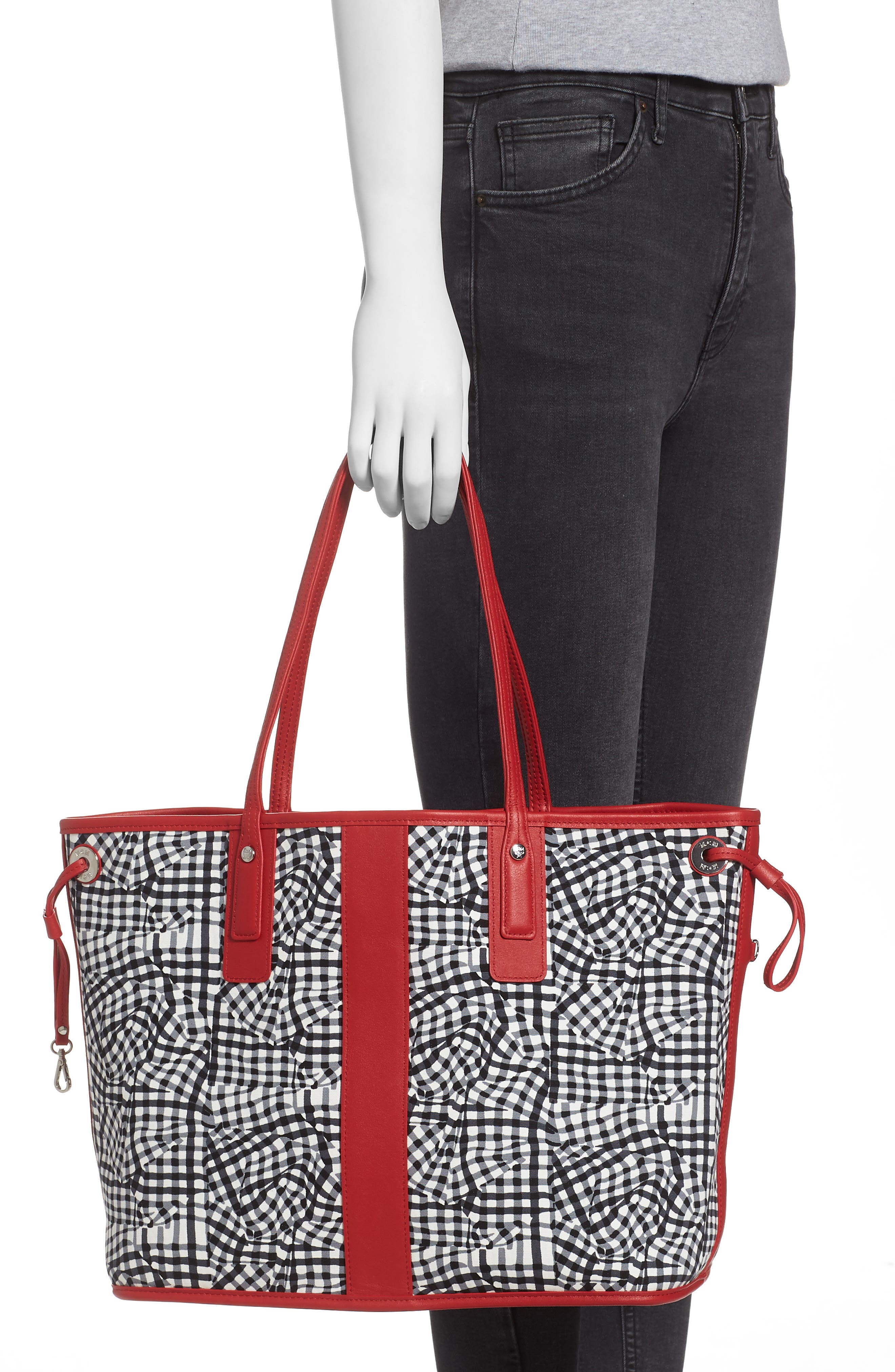 MCM Medium Liz Reversible Shopper, Alternate, color, 