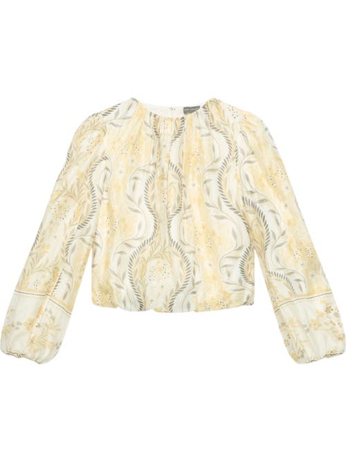 Mint Velvet Border Print Top