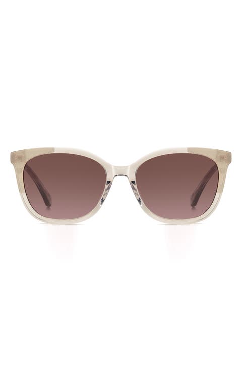 seline 54mm rectangular sunglasses