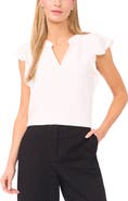 Halogen® Flutter Sleeve Top