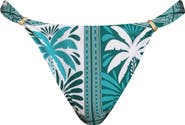 Sunshine 79 Patchwork Palms Bikini Bottoms
