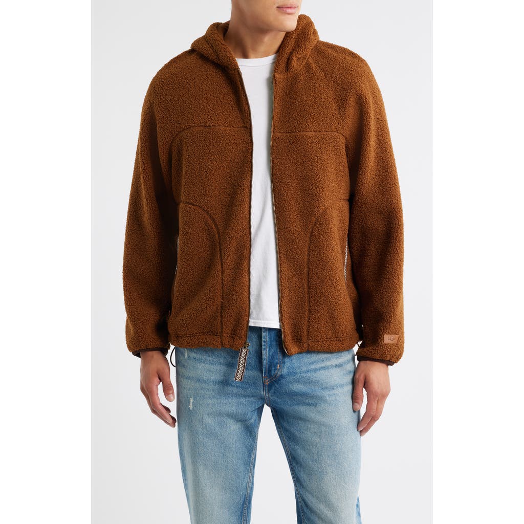 Ugg(r) Uggbraid Hoodie In Brown