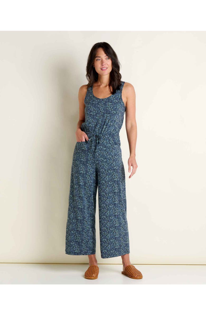 Toad & Co Sunkissed Livvy Sleeveless Jumpsuit, Main, color, Ink Print