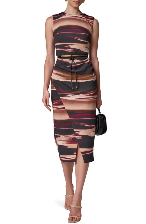 Ombré Stripe Sleeveless Dress