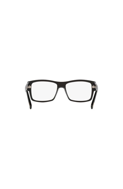 Tom Ford 55mm Square Optical Glasses In Black