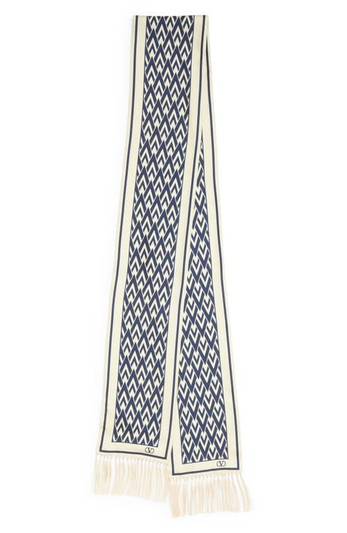 Valentino Garavani Silk Skinny Scarf