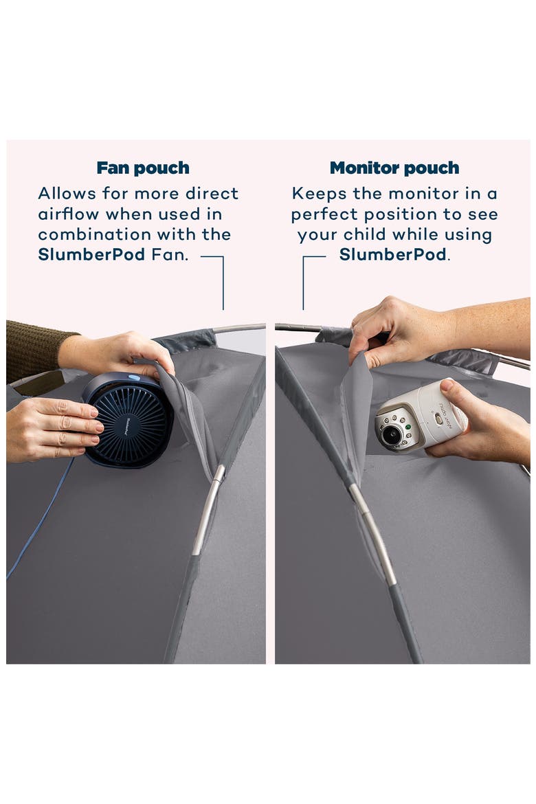 Blackout Sleep Tent & Portable Fan Set (Nordstrom Exclusive Color), Alternate, color, GRAY