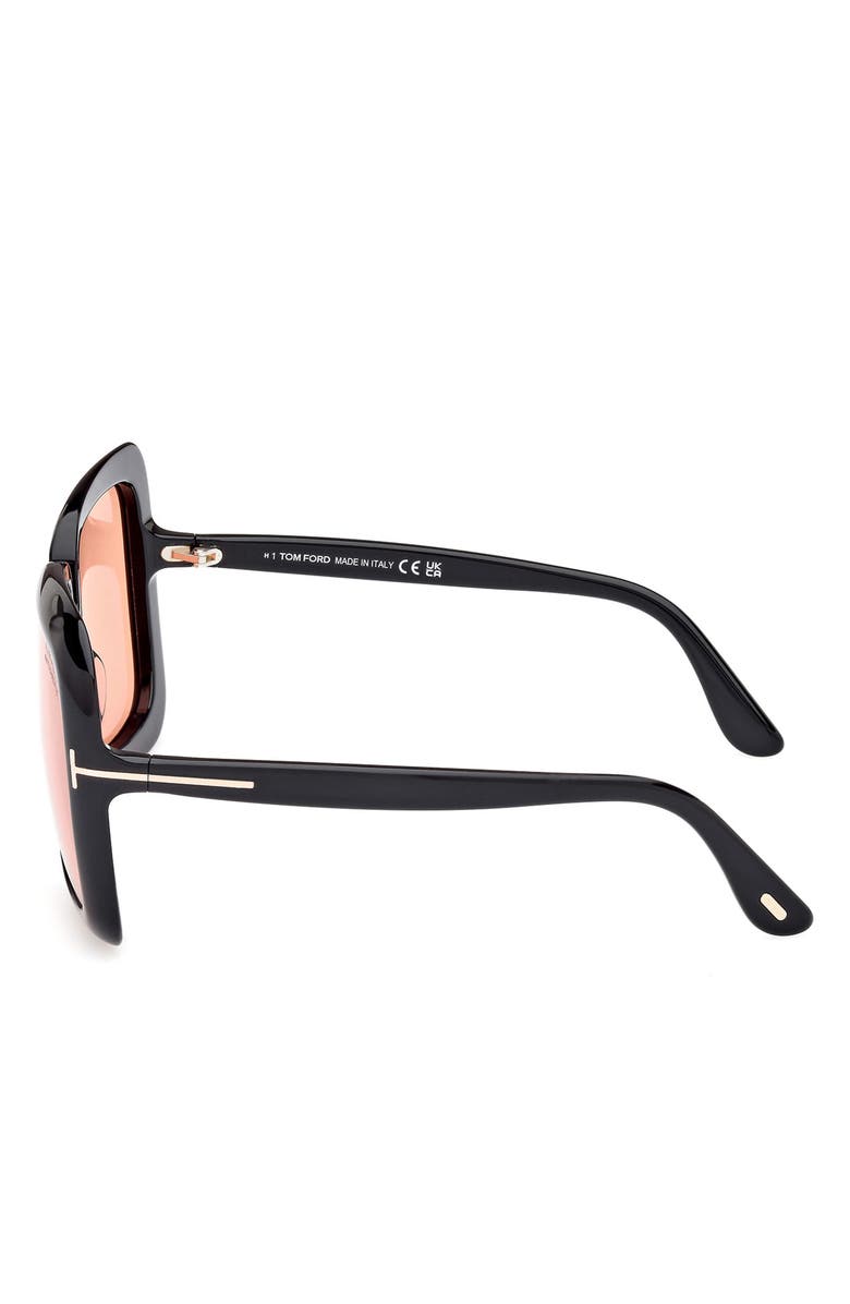 TOM FORD Lorelai 59mm Square Sunglasses, Alternate, color, 