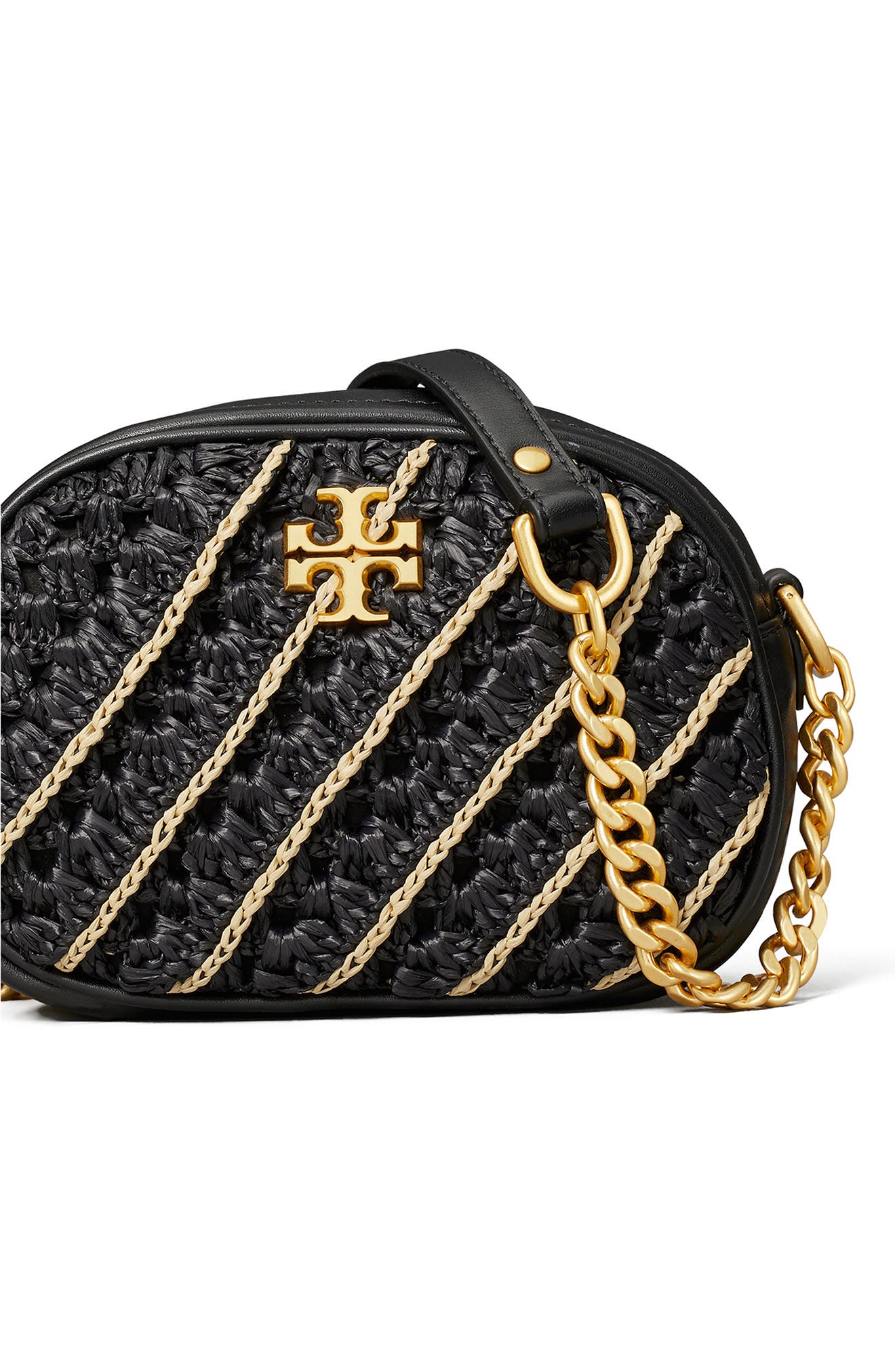 Tory Burch Kira Crochet Camera Bag, Alternate, color, 