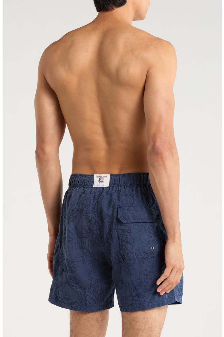 Endless Embroidered Volley Swim Shorts, Alternate, color, NAVY