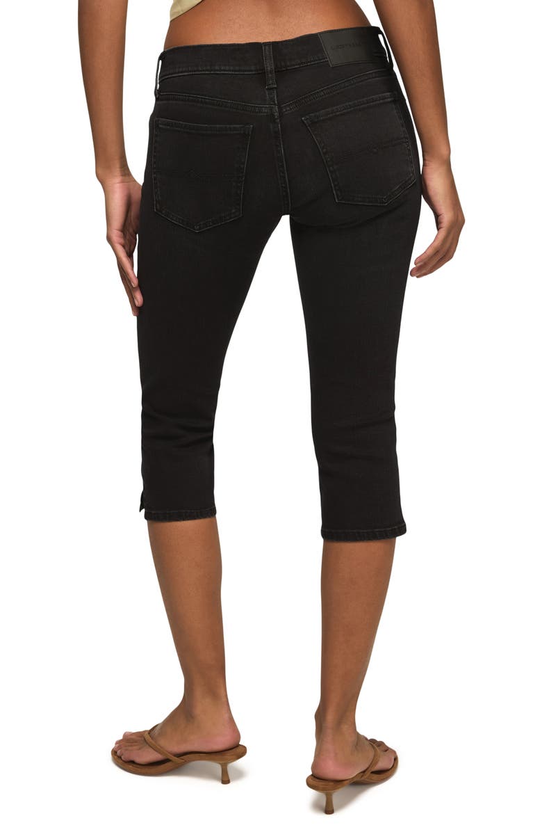 Lucky Brand Capri Jeans, Alternate, color, Black Galaxy Wash