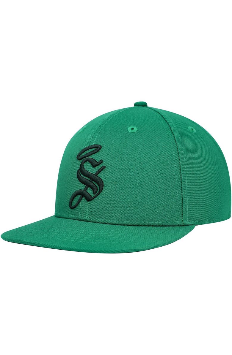 FAN INK Men's Green Santos Laguna Palette Snapback Hat, Main, color, Green