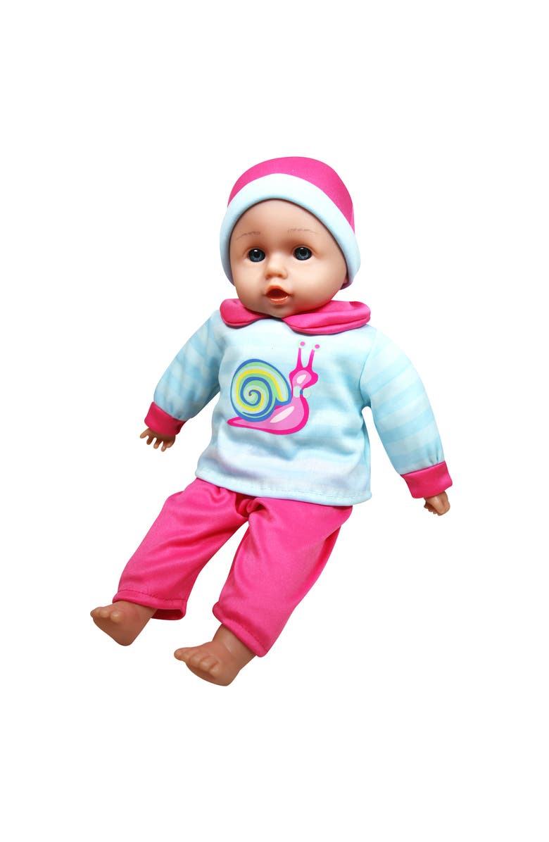 Lissi Twin Highchair & Baby Dolls Set in Pink & Yellow, Alternate, color, Multicolored