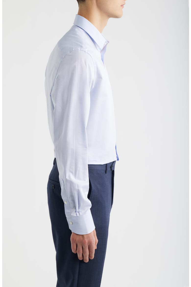 Regular Fit Light Blue Cotton Oxford Cloth Dress Shirt, Alternate, color, LIGHT BLUE
