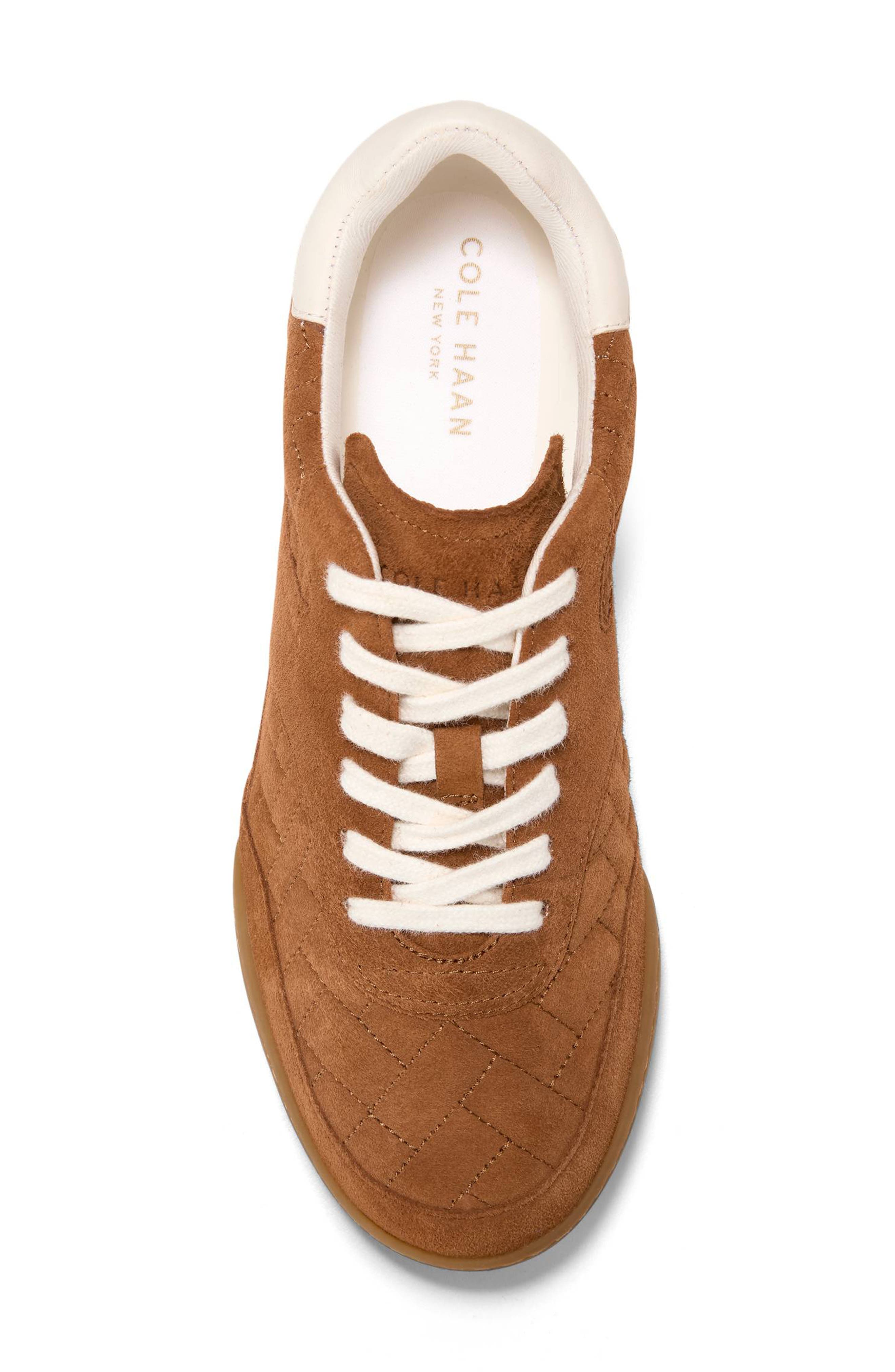 GrandPro Jazlyn Sneaker, Alternate, color, TOBACCO SUEDE/ IVORY