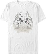 Mickey & Friends Mens Mickey & Friends Distressed Zombie Adventure T Shirt