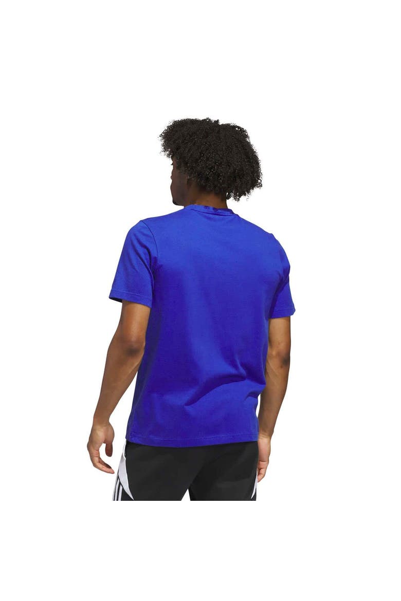 Men's adidas Blue Italy National Team Jersey Hook T-Shirt, Alternate, color, Blue