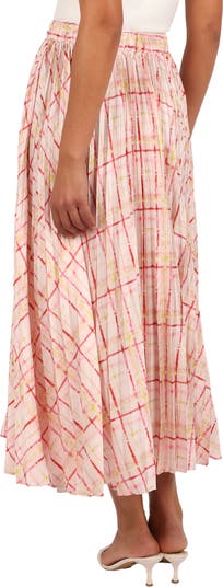 Polina Pleated Maxi Skirt