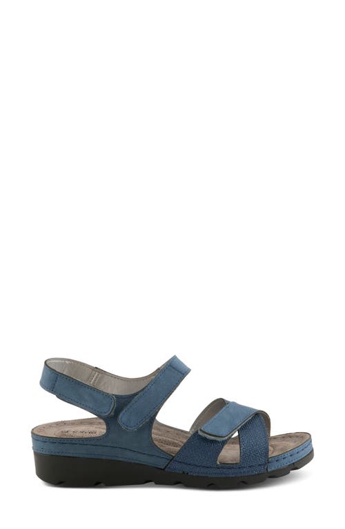 Flexus By Spring Step Orwell Sandal In Blue