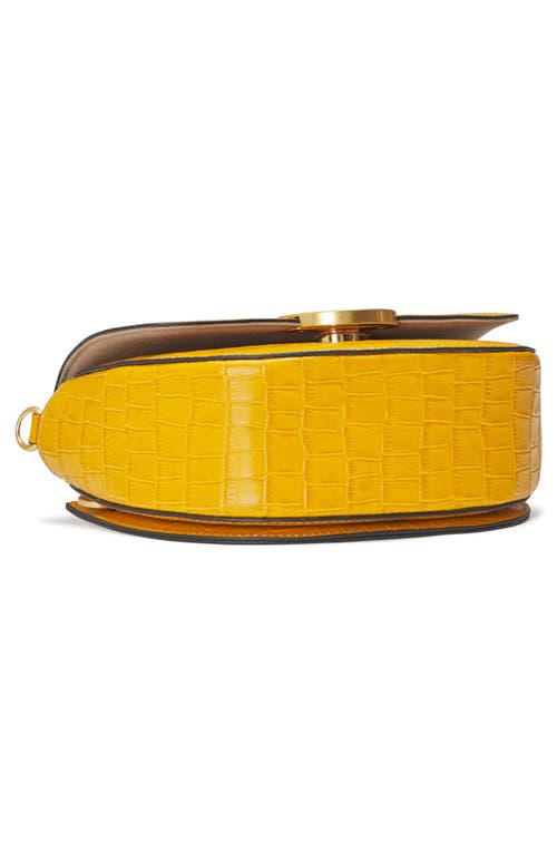 Oryany Lottie Croc Embossed Crossbody Bag